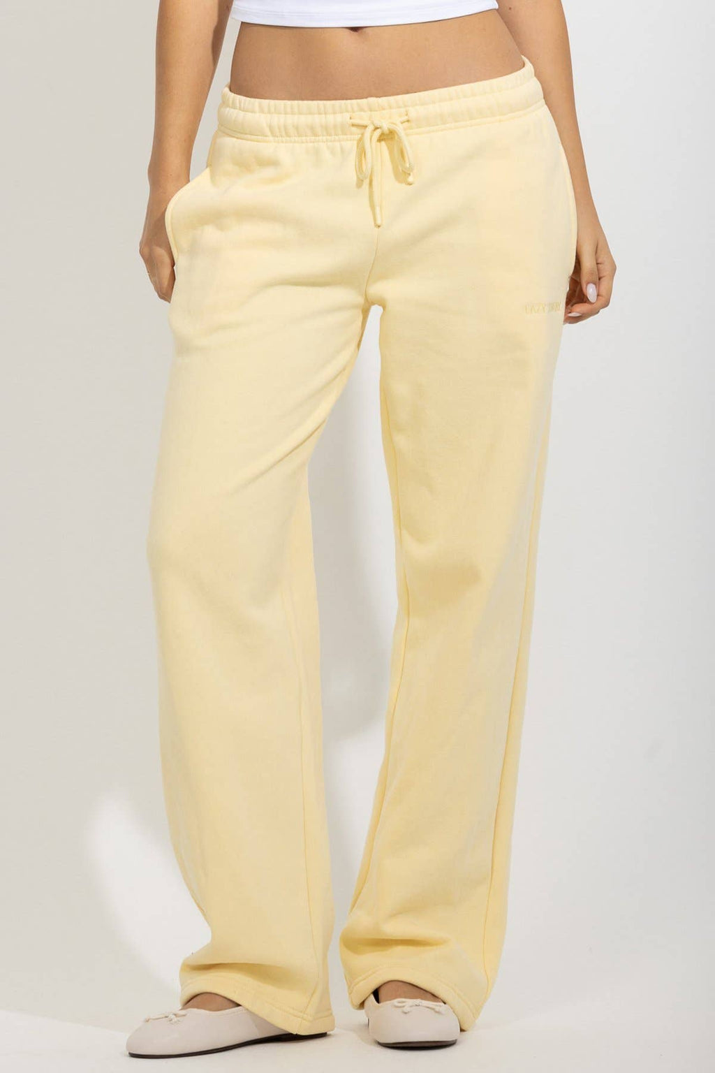 LS STRAIGHT LEG FLEECE SWEATPANTS (60247JFT0758EM973)