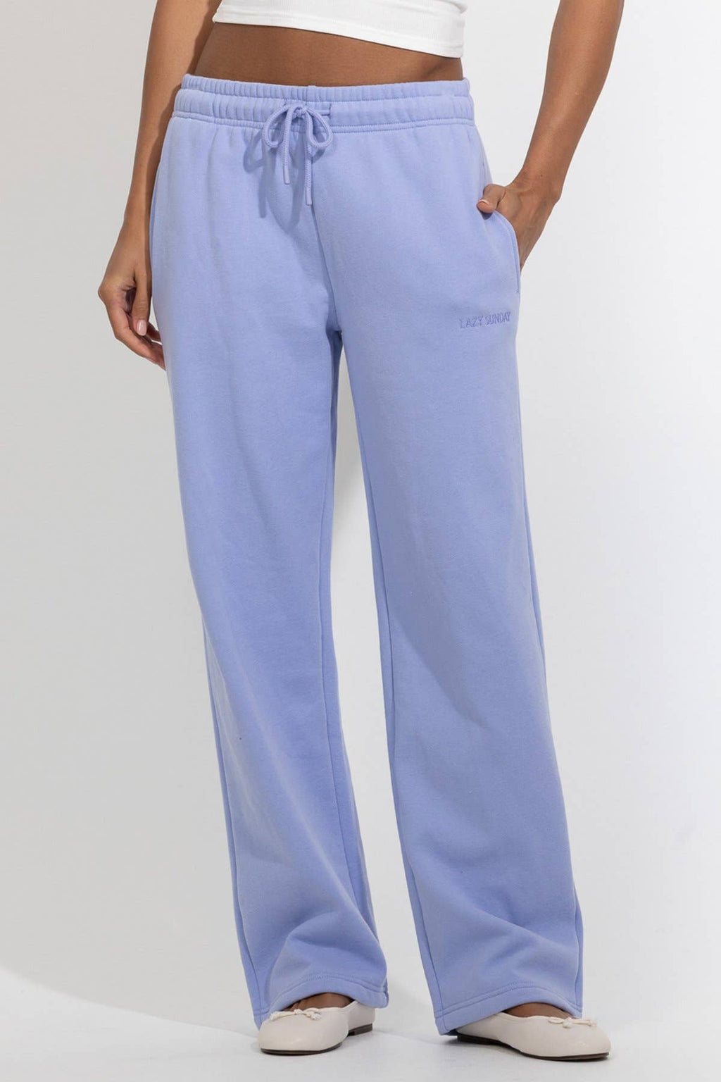 LS STRAIGHT LEG FLEECE SWEATPANTS (60247JFT0758EM973)
