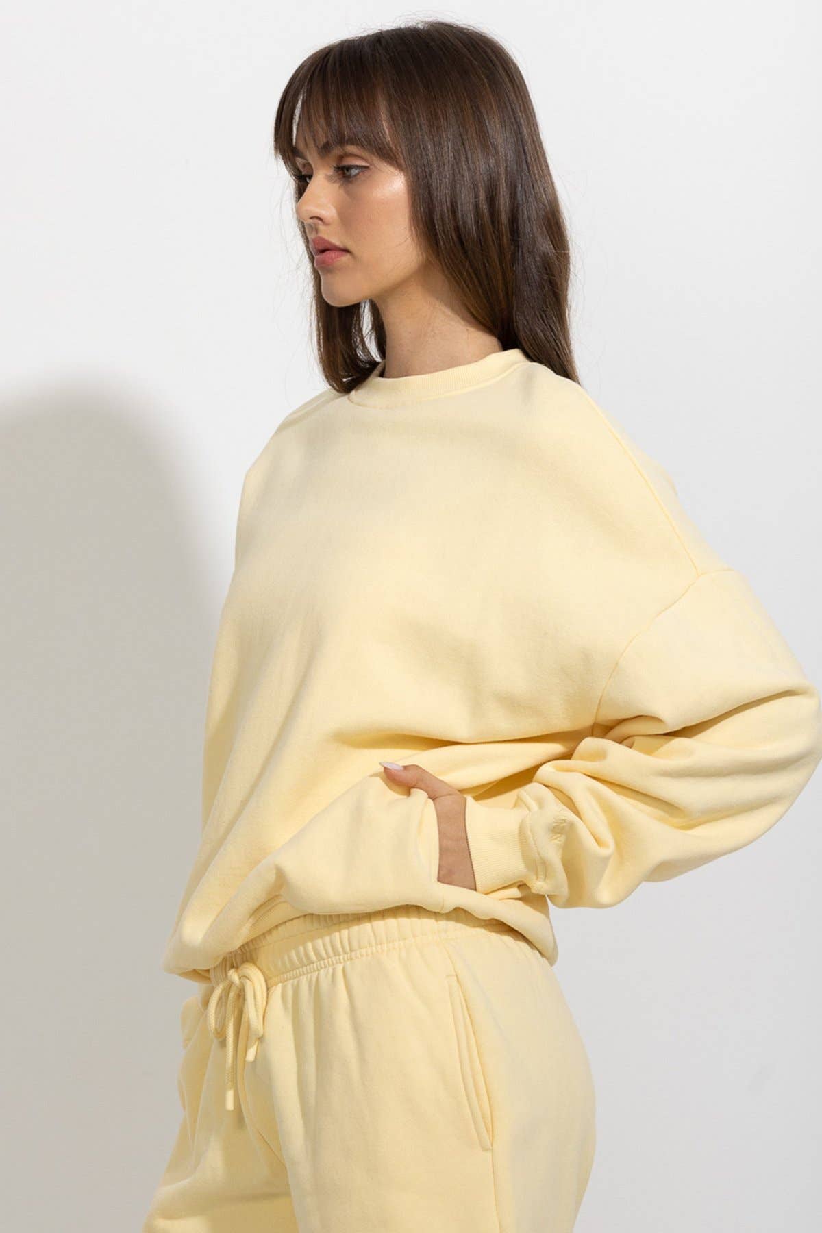 LS OVERSIZED CREWNECK SWEATSHIRT (21266JFT0758EM973)