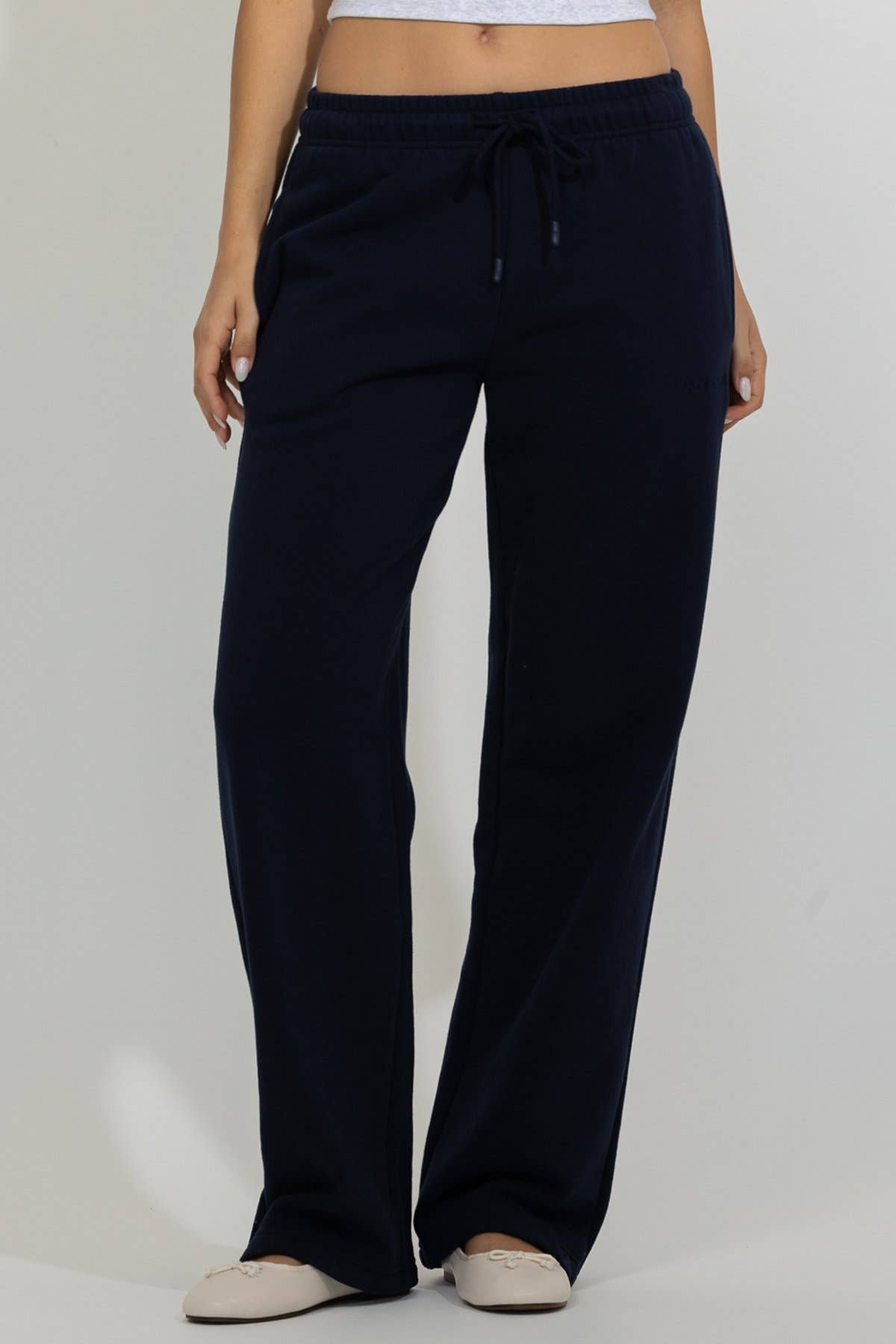 LS STRAIGHT LEG FLEECE SWEATPANTS (60247JFT0758EM973)