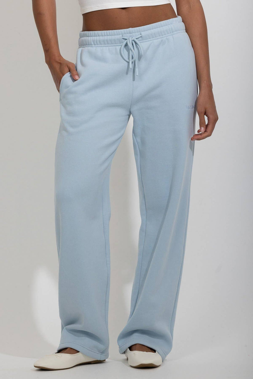 LS STRAIGHT LEG FLEECE SWEATPANTS (60247JFT0758EM973)
