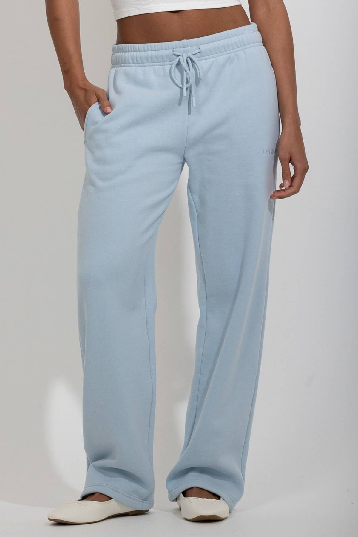 LS STRAIGHT LEG FLEECE SWEATPANTS (60247JFT0758EM973)