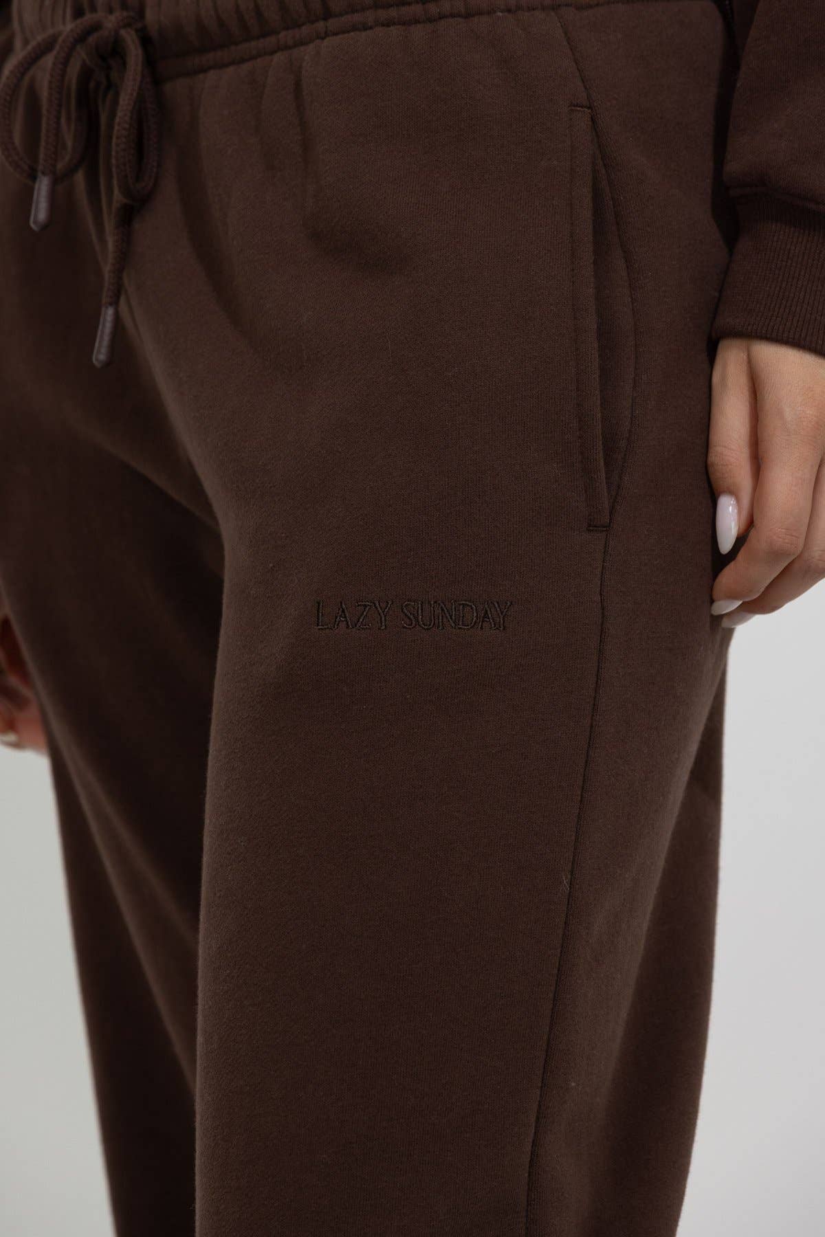 LS STRAIGHT LEG FLEECE SWEATPANTS (60247JFT0758EM973)