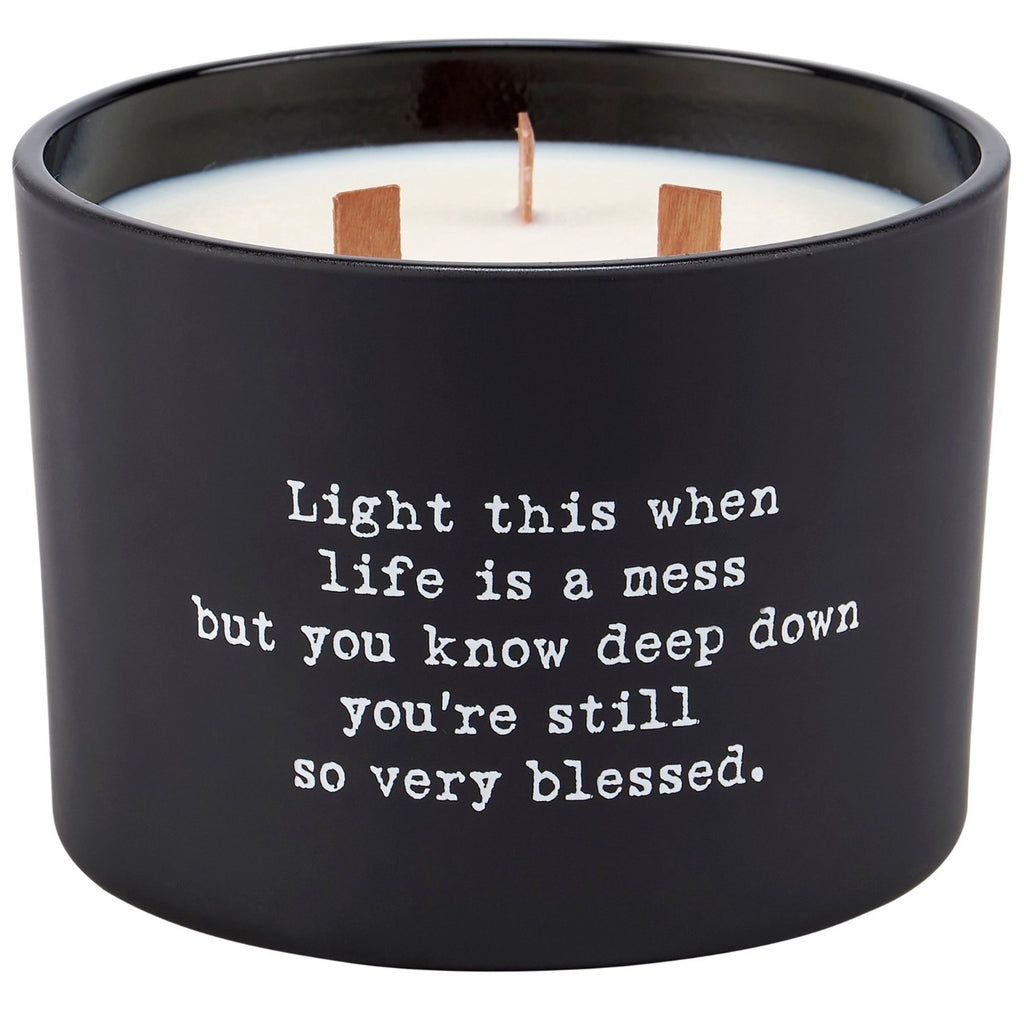 Blessed Poetry Candle