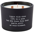 Blessed Poetry Candle