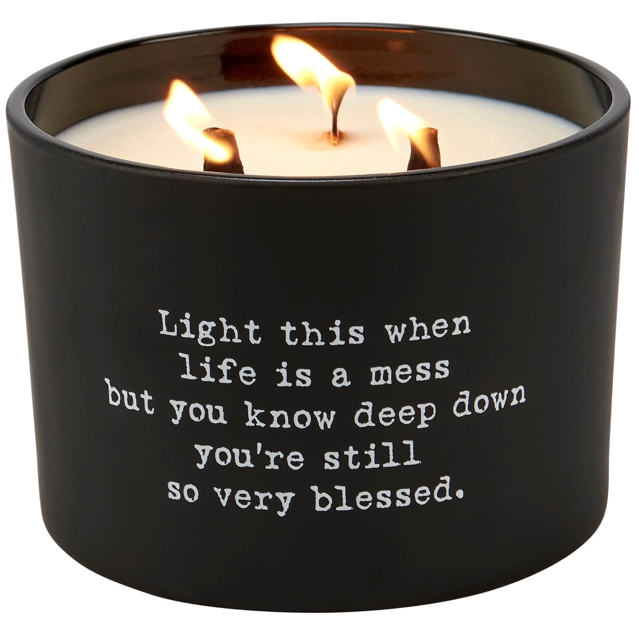 Blessed Poetry Candle