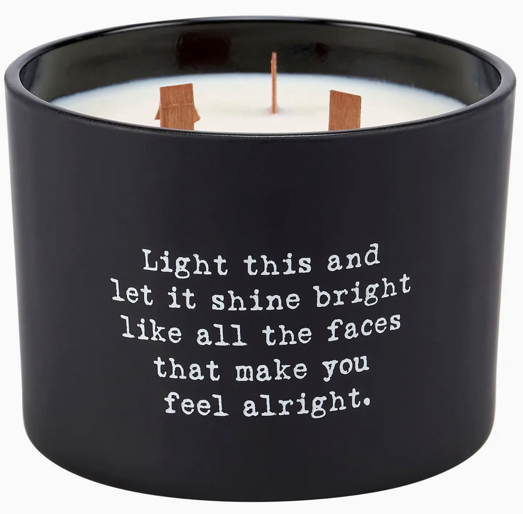 Friends Poetry Candle