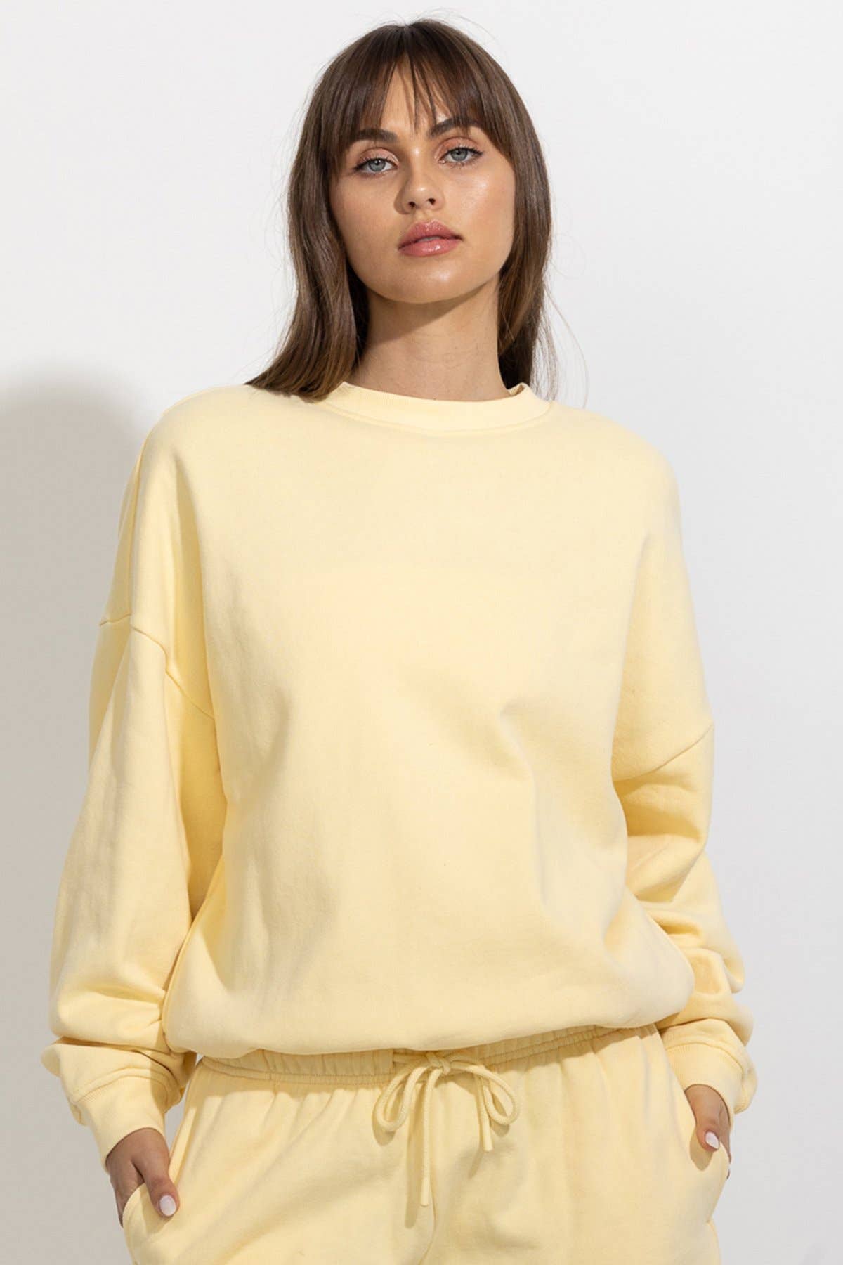 LS OVERSIZED CREWNECK SWEATSHIRT (21266JFT0758EM973)