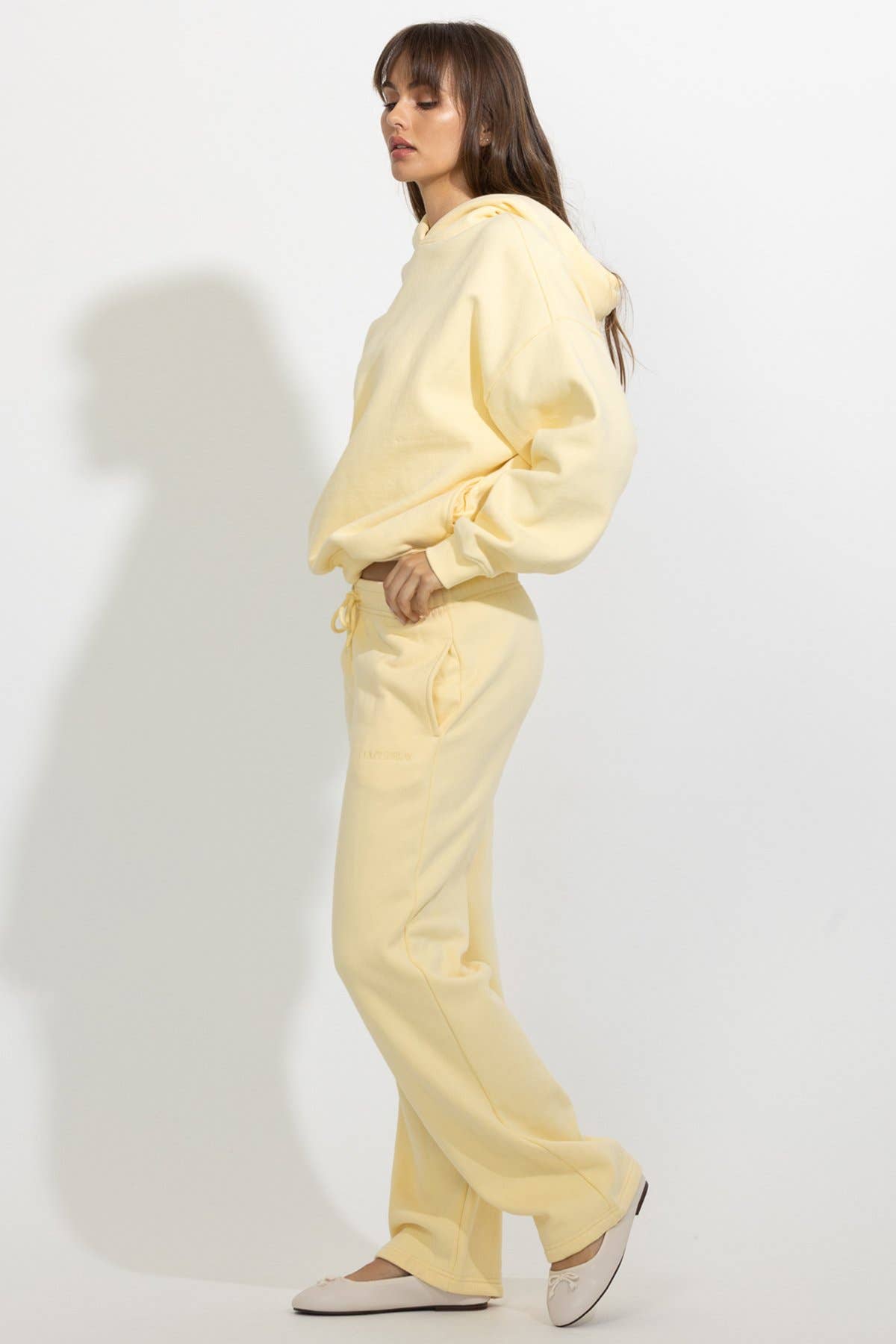 LS STRAIGHT LEG FLEECE SWEATPANTS (60247JFT0758EM973)