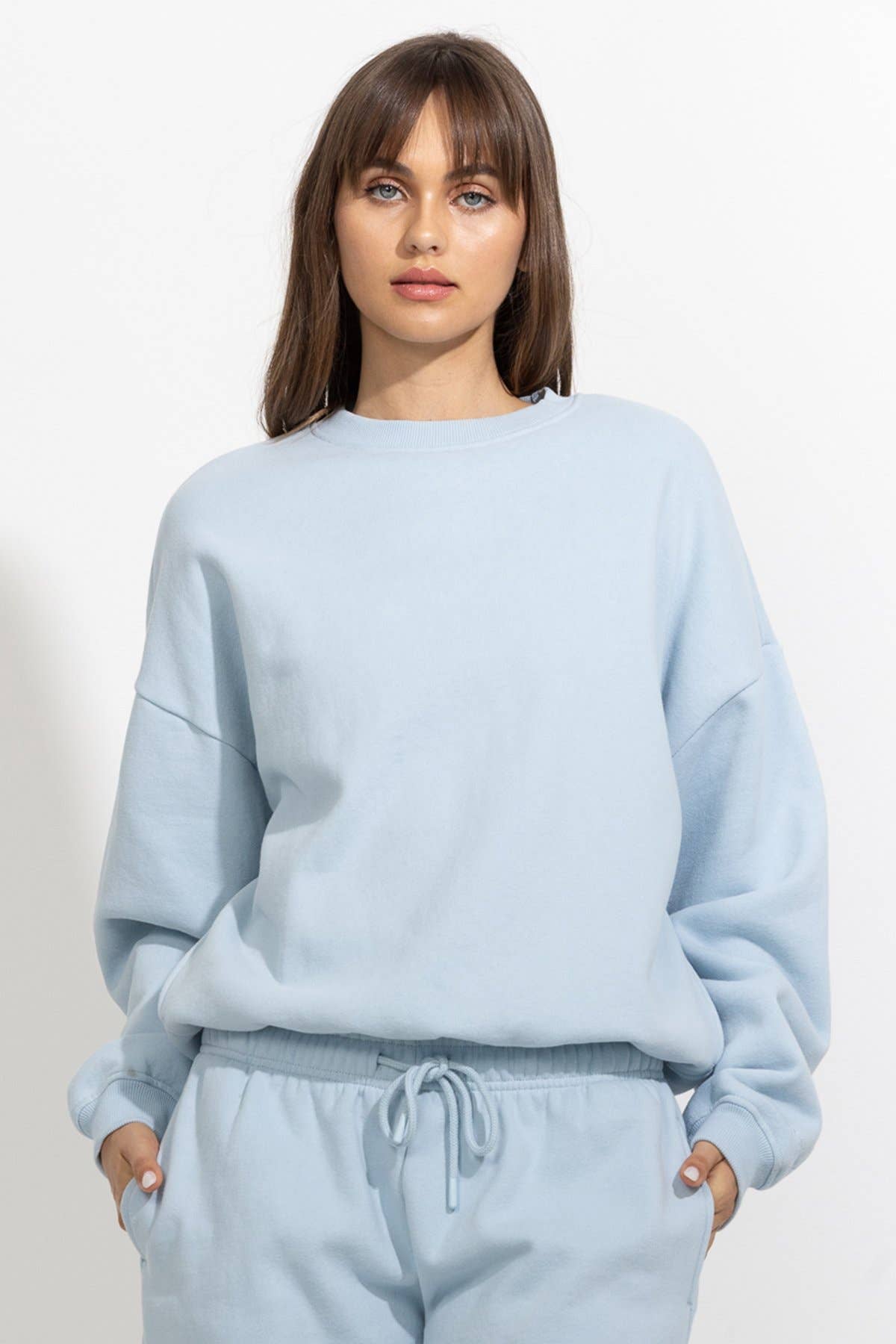 LS OVERSIZED CREWNECK SWEATSHIRT (21266JFT0758EM973)