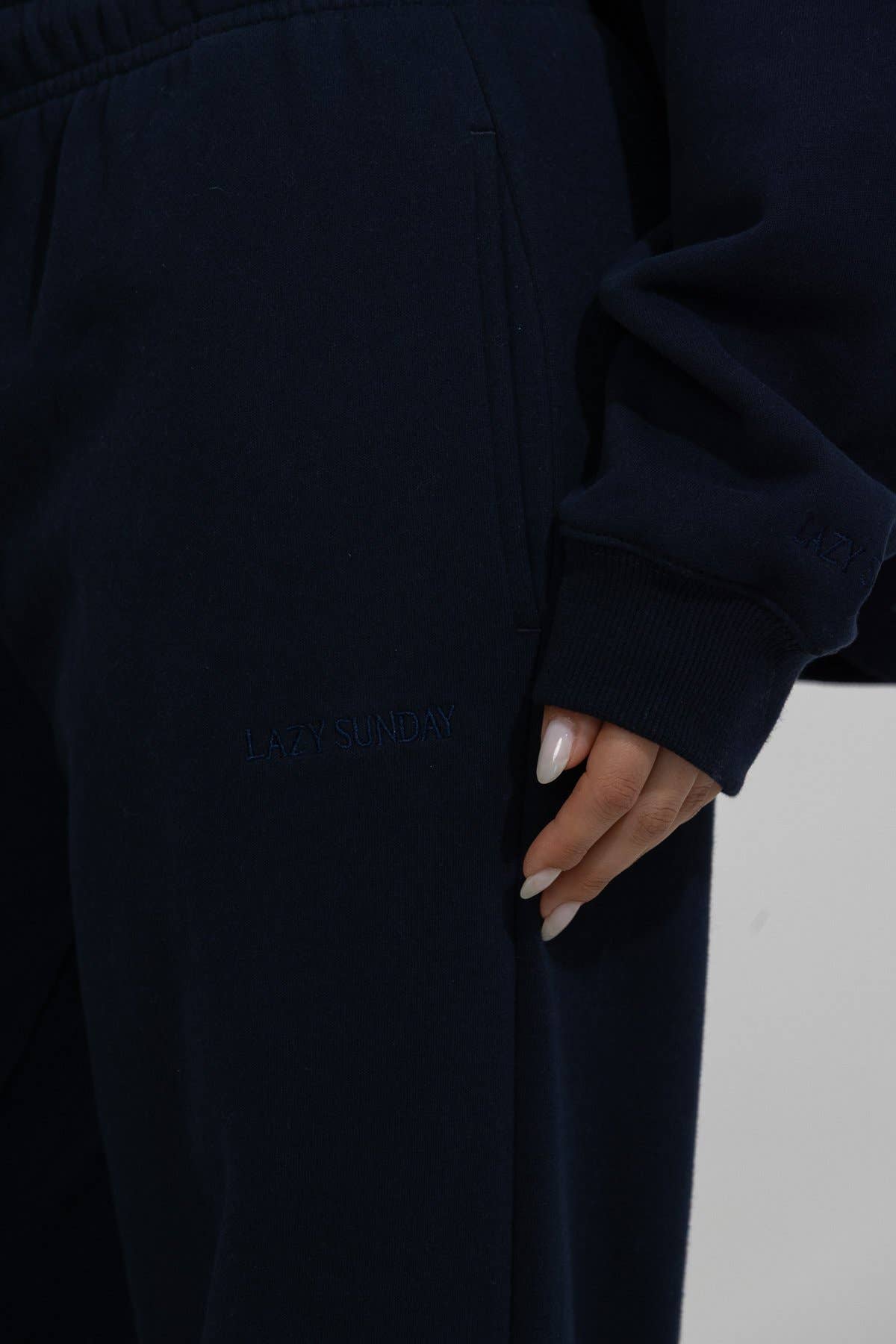 LS STRAIGHT LEG FLEECE SWEATPANTS (60247JFT0758EM973)